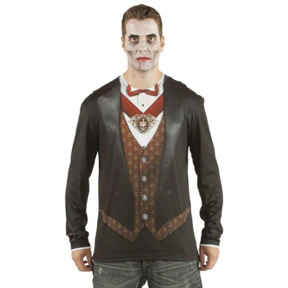Faux Real Other - Faux Real Men's Sublimation Vampire Halloween XL